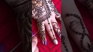 Easy Beautiful Bridal Mehndi Design#shorts #mehndi #bridalmehndi #youtubeshorts #viral #trending