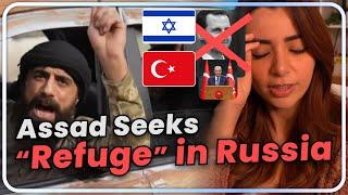 Syria's Opposition Overthrows Assad | Bashar al-Assad flees to Russia | Denims Reacts