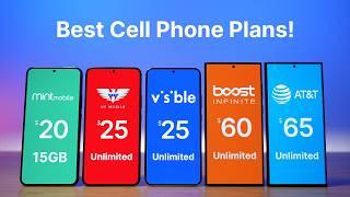 9 Best Cell Phone Plans End of 2023!