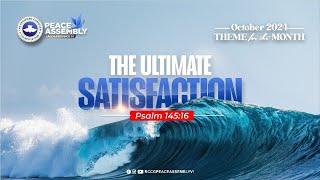 SUNRISE SERVICE || THE ULTIMATE SATISFACTION|| 13-10-2024 || #RCCG #PBF