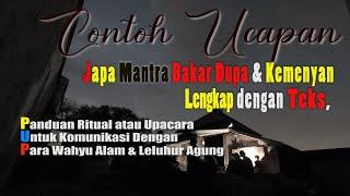  Contoh Ucapan Japa Mantera Cara Jawa Saat Ritual & Upacara Pada Leluhur  Lengkap Dengan Teks