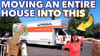 IT'S MOVING DAY  MOVING MANA AND PAPA BINGHAM AFTER 30 YEARS | LOADING ENTIRE HOUSE IN UHAUL TRUCK