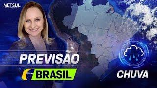 29/10/2024 - Previsão do tempo Brasil - Chuva 10 dias | METSUL