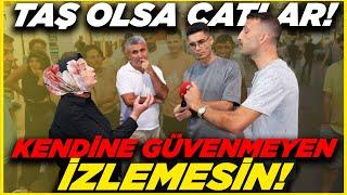 KENDİNE GÜVENMEYEN İZLEMESİN! TAŞ OLSA ÇATLAR! | Sokak Röportajları