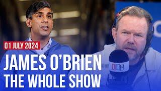 Sunak threatening us with a huge majority | James O'Brien - The Whole Show