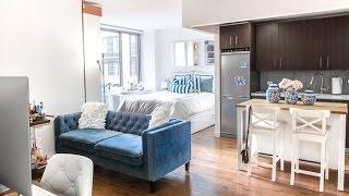 New York City Studio APARTMENT TOUR (updated) / Covering the Bases