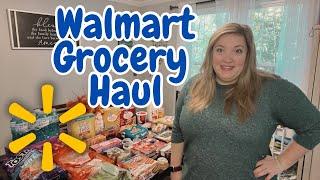 WALMART GROCERY HAUL with prices 