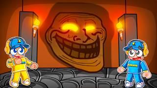 TROLLFACE DO TEMPLO TROLLEM NO ROBLOX FIND THE TROLLFACES - Brancoala Games