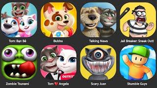 TOM MY FRIEND,TOM CANDY RUSH,TALKING TOM,SONIC AMY TAPE,TOM JESKY,TOM HORROR,TOM BLAST PARK,TOM RUN