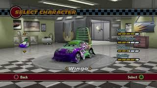 Cars:The video game all Characters and colors