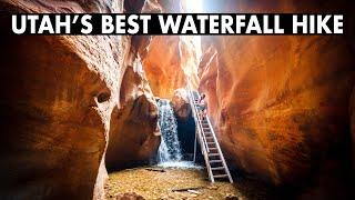 HIKING TO KANARRA FALLS, UTAH | Incredible Slot Canyon Waterfall Hike