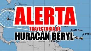 POTENTE HURACAN BERYL; SE FORTALECE EN EL CARIBE.