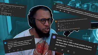 REACTING TO MEAN COMMENTS ON MY PREDATOR CATCH VIDEOS!