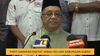 Parti Harapan Rakyat Sabah keluar Gabungan Sabah