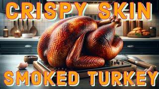 The Secret To Crispy Skin Smoked Turkey!