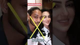 sana khan before || haram relationship.vs.after halal relationship #short #shortvideo #viral