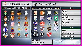 O PES 2005 ORIGINAL MAIS SOMENTE COM TIMES SUPER CLÁSSICOS PARA O PS2