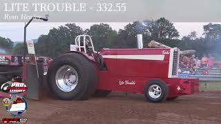 PPL 2024: Light Super Stock Tractors | Huntland, TN (Friday) | Let's Go Pulling