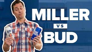 Domestic Beer Showdown: Miller Lite vs Bud Light