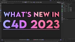 What's New in Cinema 4D 2023