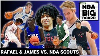 Rafael & James vs. NBA Scouts: Reactions to Scouts' Opinions on 2025 Draft Class