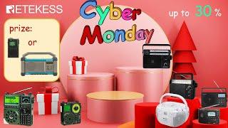 RETEKESS Black Friday & Cyber Monday Livestream! [Nov 29th]