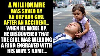 MILLIONAIRE Was Saved By An ORPHAN GIRL After An Accident. when He Wakes Up, He Is SHOCKED To Find..