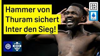 Como verzweifelt an Sommer! Thuram sichert Sieg: Inter – Como | Serie A | DAZN Highlights