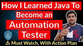 How I Learned Java to Become an Automation Tester? | How to Become Test Automation Engineer