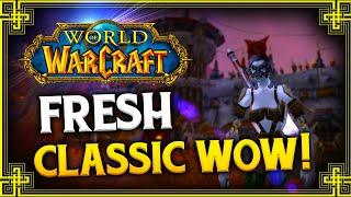 FRESH Classic Vanilla Server Launch! PVP EU Server Warrior Leveling!