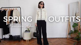 Parisian Chic Winter to Spring Transition outfit Ideas You Will Love