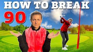 Almost GUARANTEED To Break 90 With These 5 Simple Tips! | Hannah Holden Golf