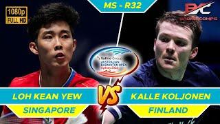 Loh Kean Yew vs Kalle Koljonen | Australian Open 2024 Badminton | R32