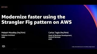 AWS re:Invent 2021 - Modernize faster with AWS Migration Hub Refactor Spaces