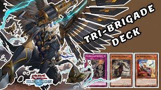 NEW DECK TRI-BRIGADE DECK DUEL LINKS RANKED DUEL & DECKLIST [YU-GI-OH! DUEL LINKS]