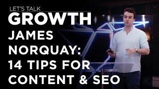 Let's Talk Growth - James Norquay on Content and SEO tactics to drive growth.