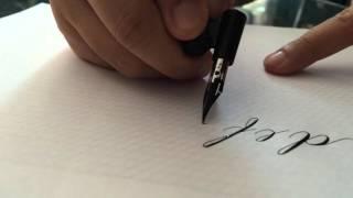 Caligrafia el Caligrafo copperplate