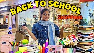 Back to school shopping ️ #shopping vlog#shoppinghaul #backtoschool #raniasminiaturekitchen