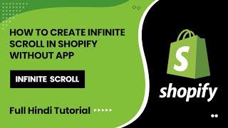 How to create infinite scroll in Shopify without app