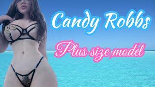 Candy Robinson  Curvy plus size model ~ Bio & facts