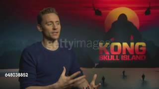 Tom Hiddleston discusses his upcoming film Kong: Skull Island.