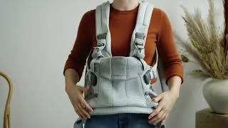 How to put on Baby Carrier Harmony