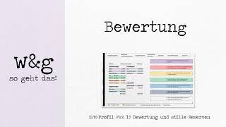 FWZ 15 Bewertung und stille Reserven - #1 Bewertung