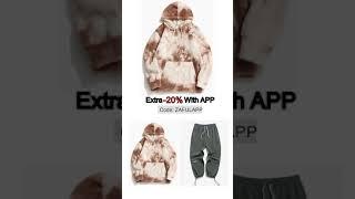 ZAFUL Teddy Hoodies & Pants 2021