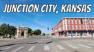 Junction City, Kansas! Drive with me through a Kansas town!