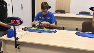 Official 8.25 Rubik's Clock Solve [Szabolcs Szántai]