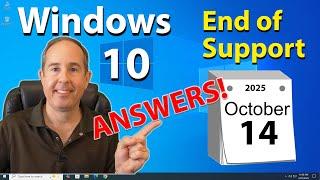 ️Windows 10 Support Ends Soon / What You NEED To Know!