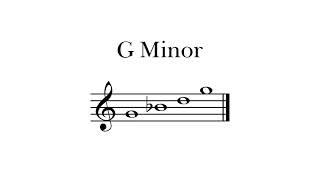 G Minor Arpeggio