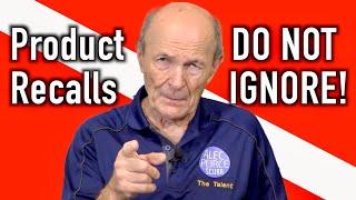 Product Recalls - DO NOT IGNORE! | Scuba Tech Tips: S18E03