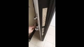 Дверь   металлическая "Атлант" Секвойя графит